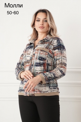 Блузка трикотажная Молли 1-14 Блузка трикотажная Молли 1-14 фото